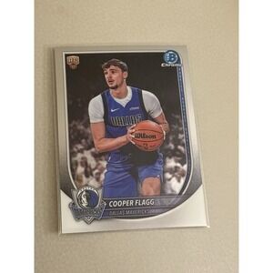 2025-26 Bowman Chrome Cooper Flagg Rookie RC #BCV-1 Dallas Mavericks
